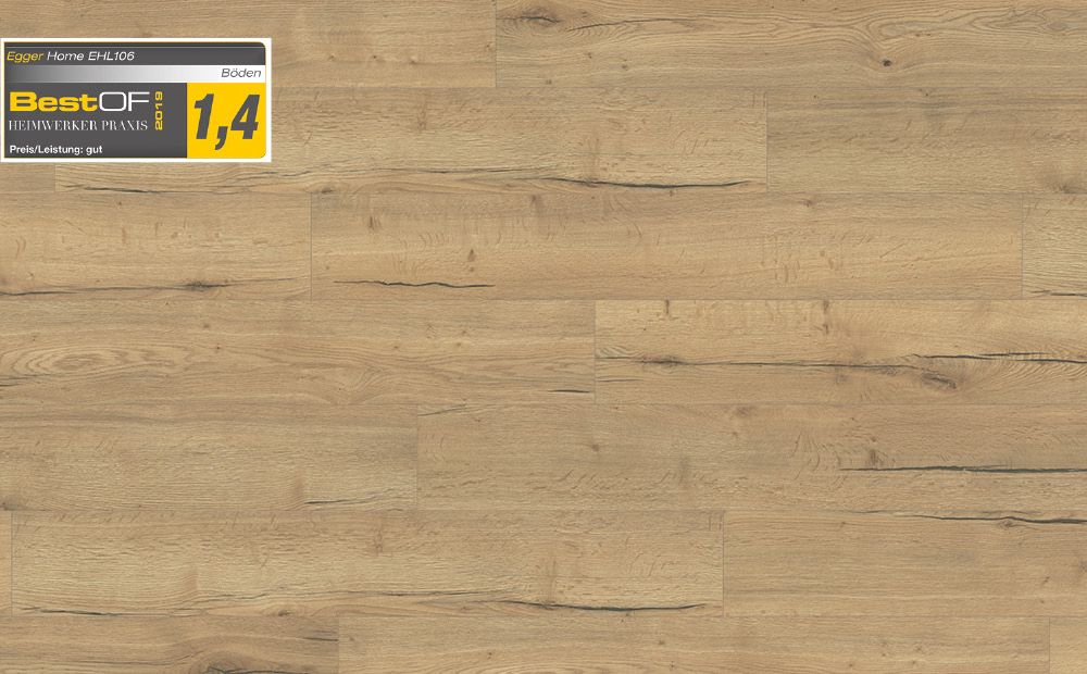 Ламінат Egger Home Large EHL106 Дуб Крестон натуральний