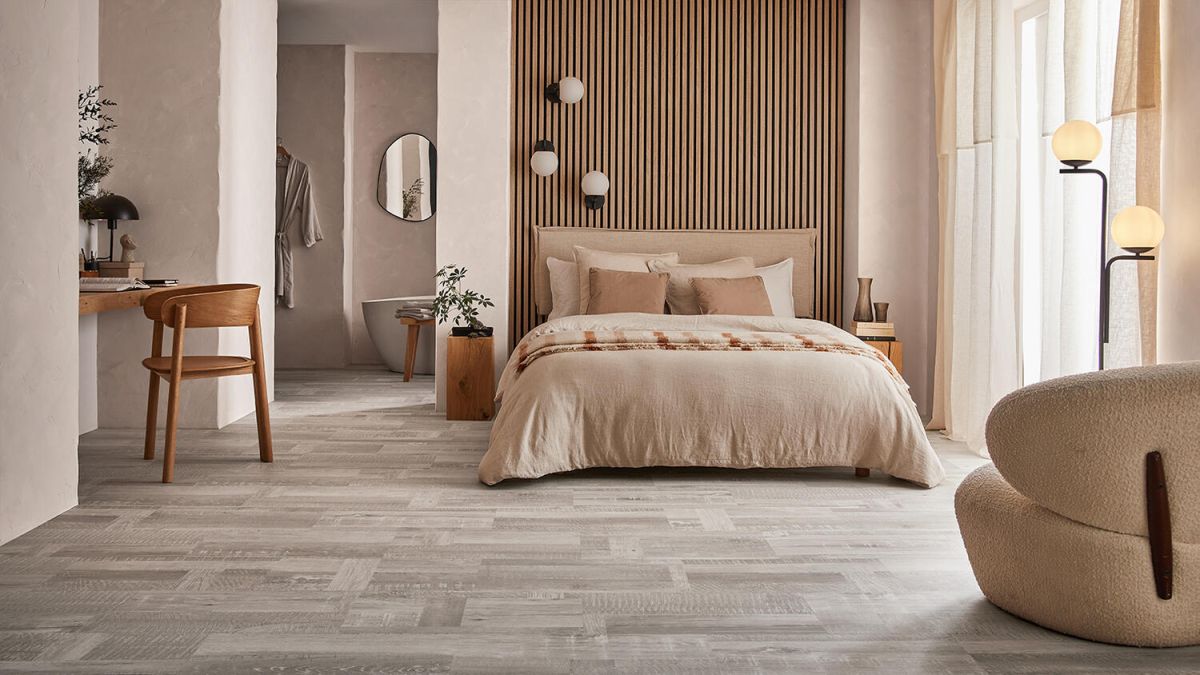 Вінілова плитка Tarkett Elegance Rigid 55 Patchwork WHITE