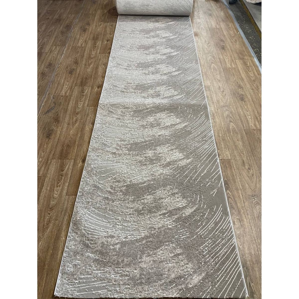 Килимова доріжка Greencarpet Anemon 133RA L.BEIGE/POLY.BEIGE