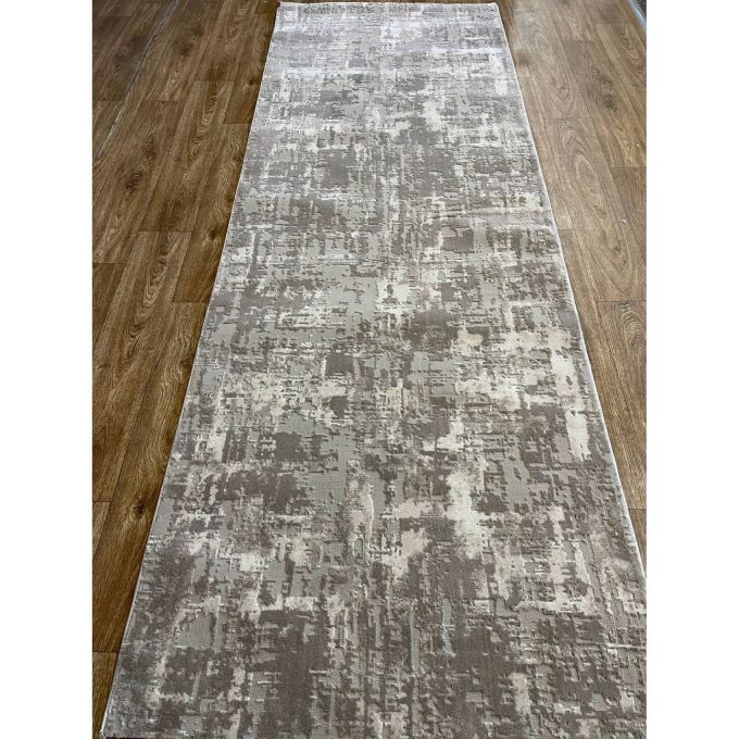 Килимова доріжка Greencarpet Anemon FL14A BEIGE/L.BEIGE