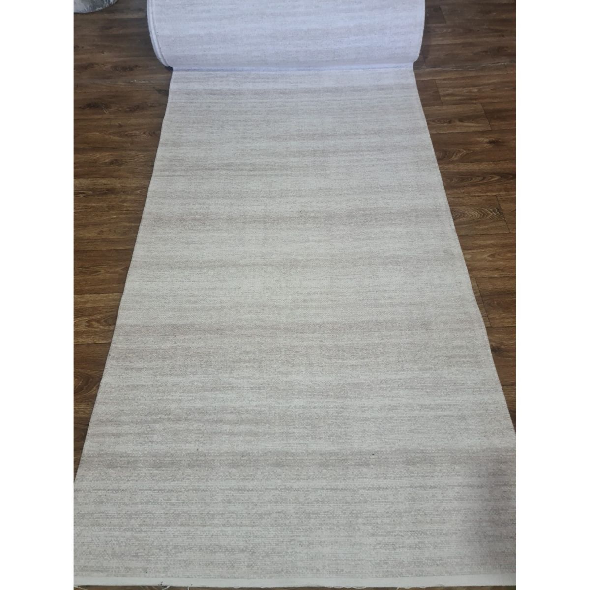 Килимова доріжка Dekoratif Latex SHR124 BEIGE / BEIGE