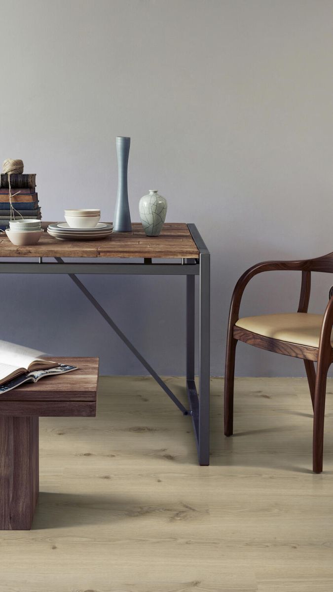 Вінілова плитка Tarkett Elegance Rigid 55 Delicate Oak NATURAL