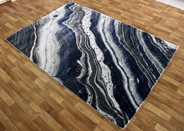 Килим LOW CANYON 121HA d.blue/d.grey