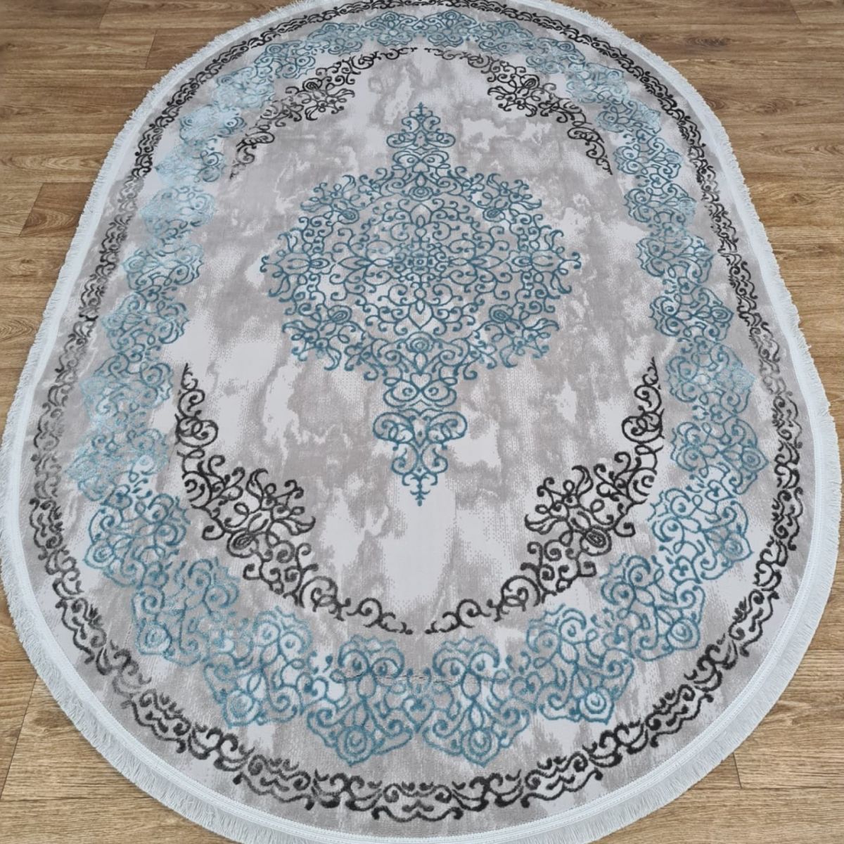Килим Greencarpet Beyonce 0149WA L.BLUE / D.GREY
