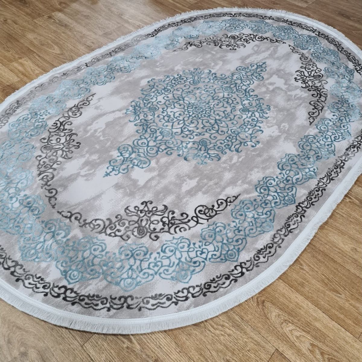 Килим Greencarpet Beyonce 0149WA L.BLUE / D.GREY