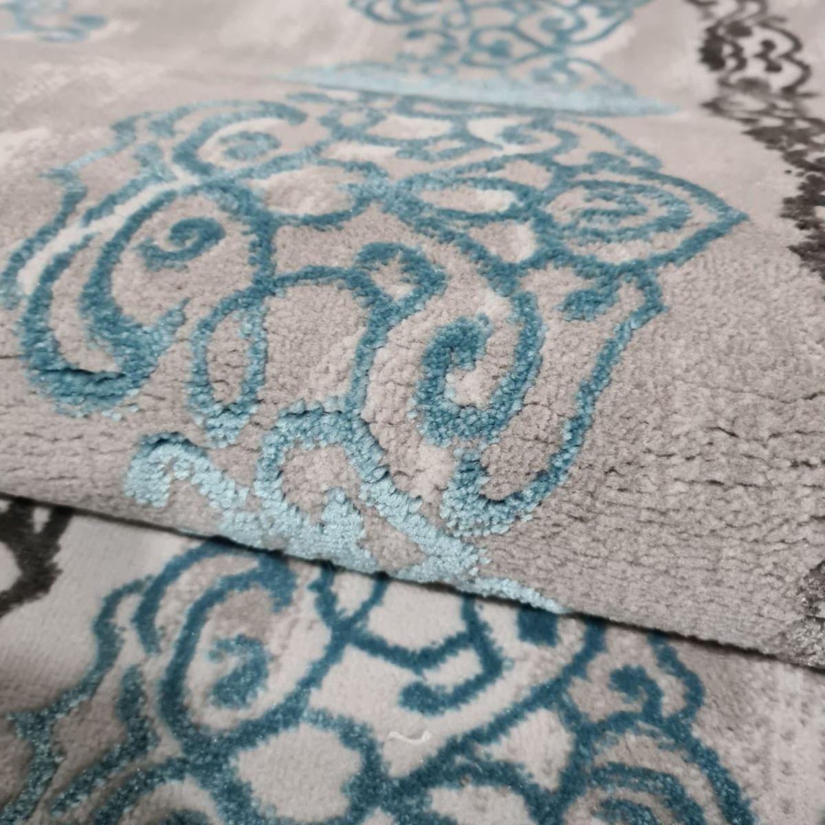 Килим Greencarpet Beyonce 0149WA L.BLUE / D.GREY