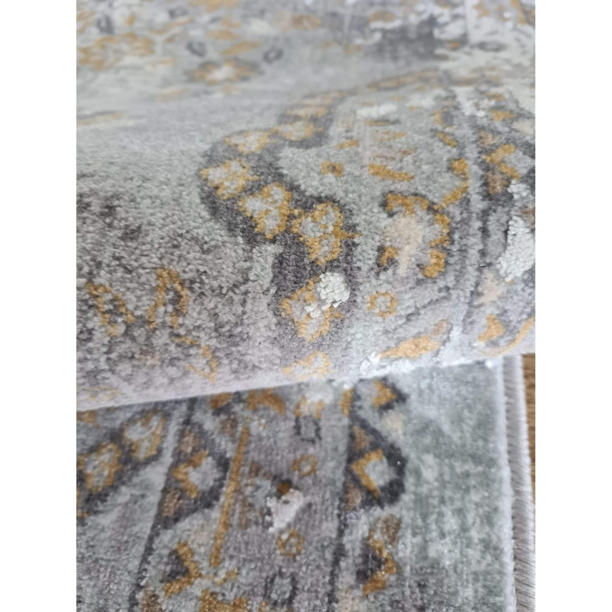 Килим Greencarpet Deep Ocean 146GA GREY / L. BLUE
