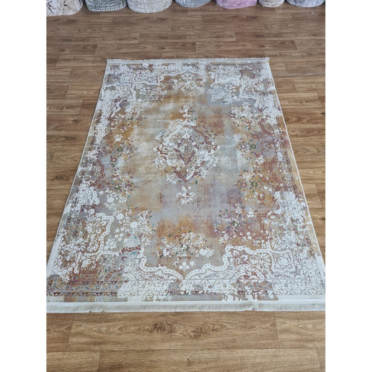 Килим Greencarpet Deep Ocean 146GA LILAC / YELLOW