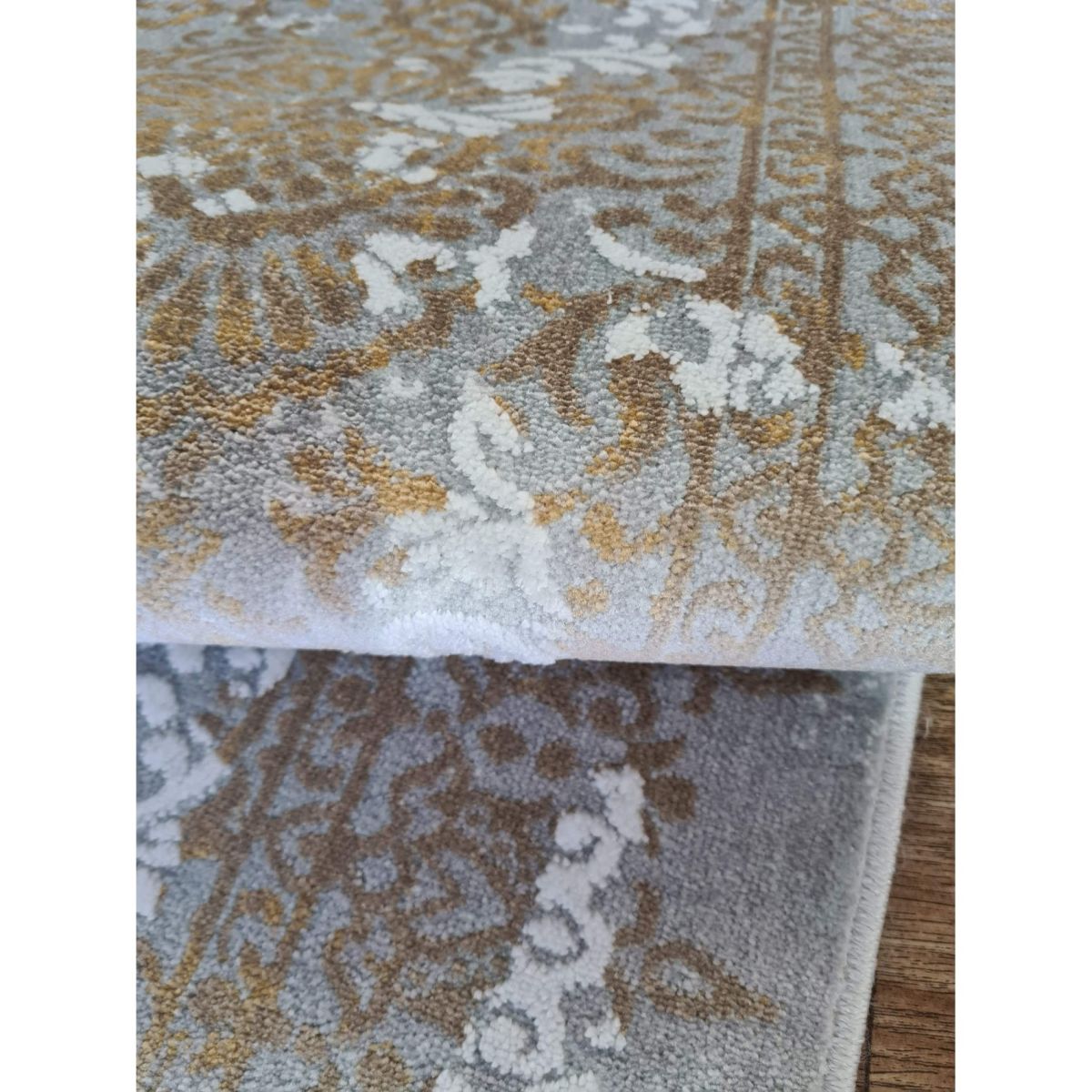 Килим Greencarpet Deep Ocean 146JA YELLOW / D.BEIGE