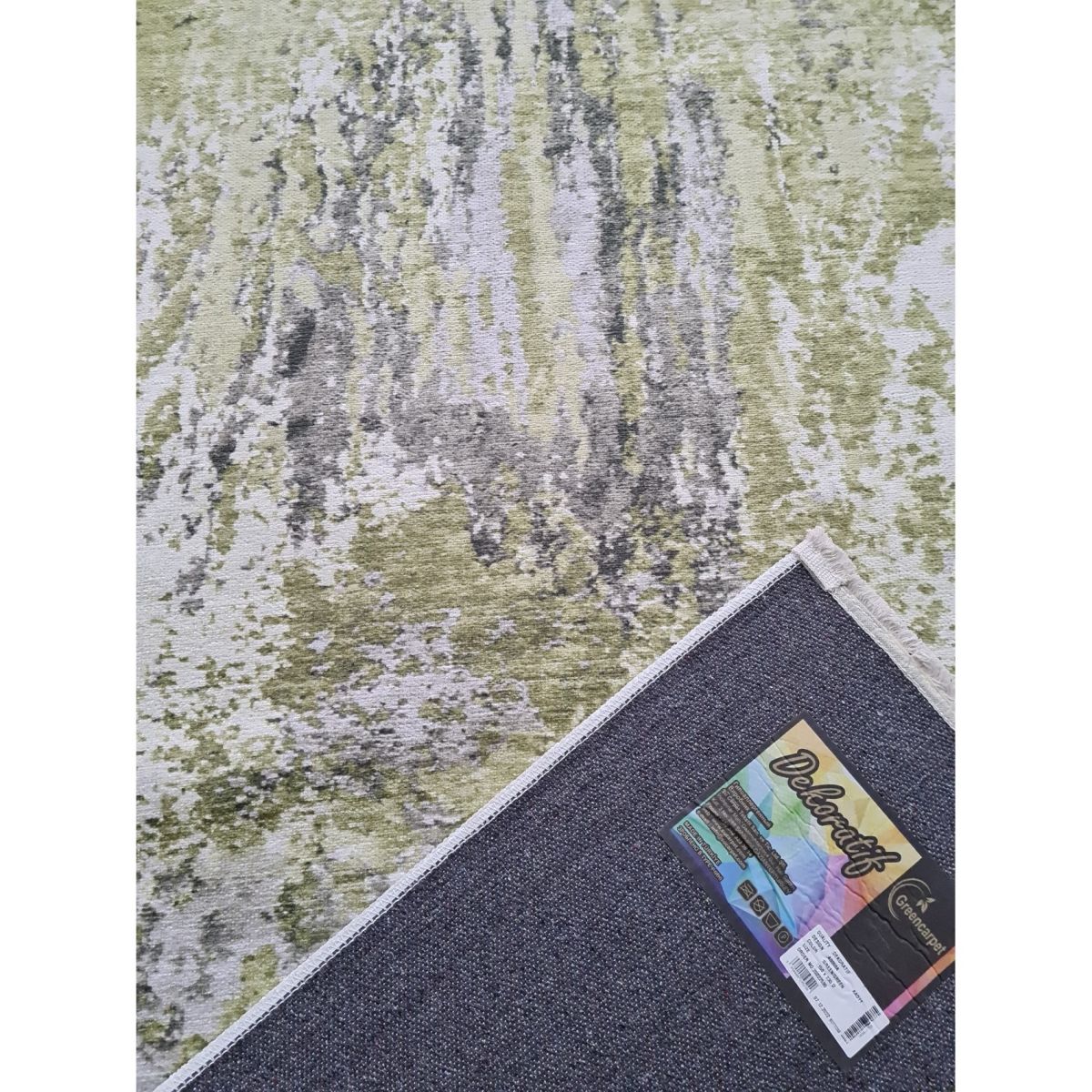 Килим Greencarpet Dekoratif A0059A GREEN/GREEN