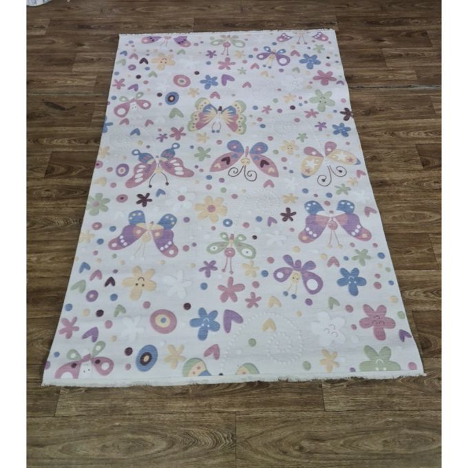 Килим Greencarpet Dekoratif Latex A0011B BEIGE/PINK