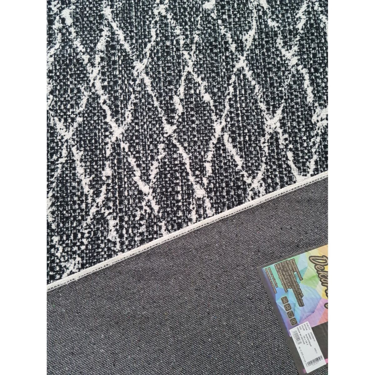 Килим Greencarpet Dekoratif SHR002 BLACK/CREAM