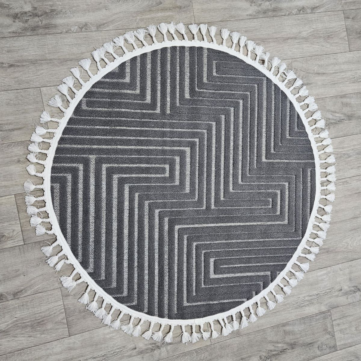 Килим Greencarpet Dolche 3089H ANTRACITE/ANTRACITE