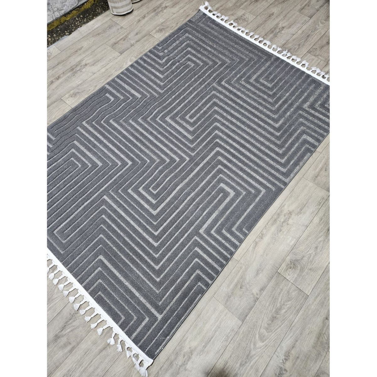 Килим Greencarpet Dolche 3089H ANTRACITE/ANTRACITE