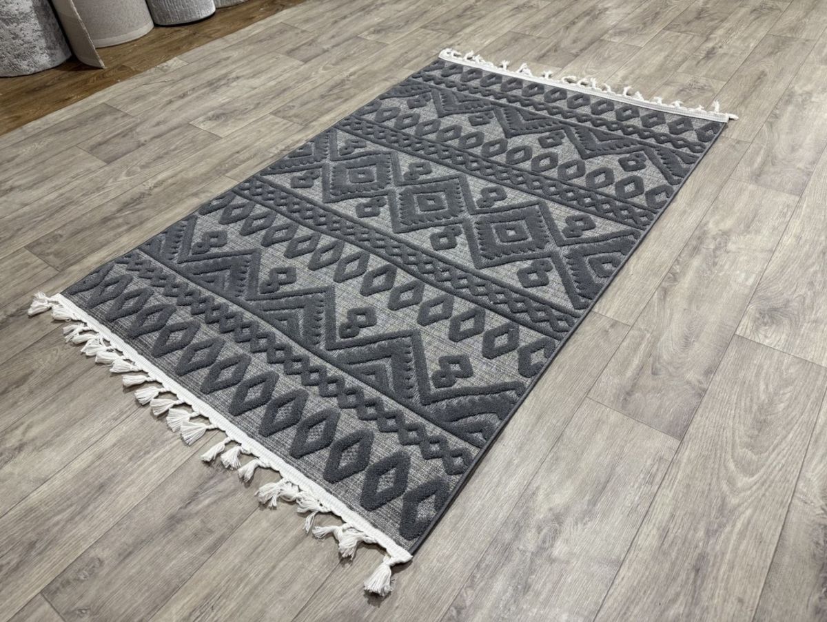 Килим Greencarpet Dolche 4198A ANTRACITE/ANTRACITE
