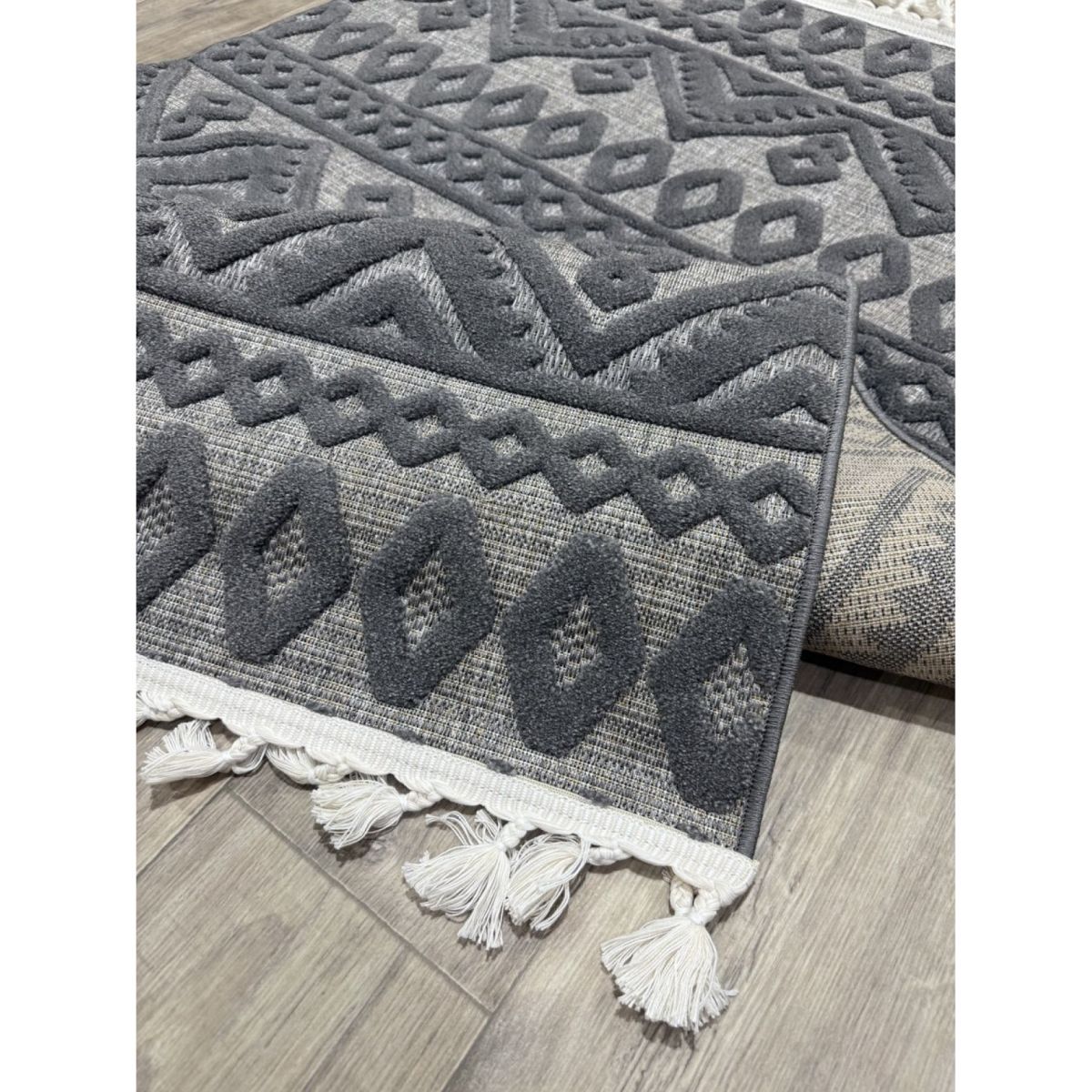 Килим Greencarpet Dolche 4198A ANTRACITE/ANTRACITE