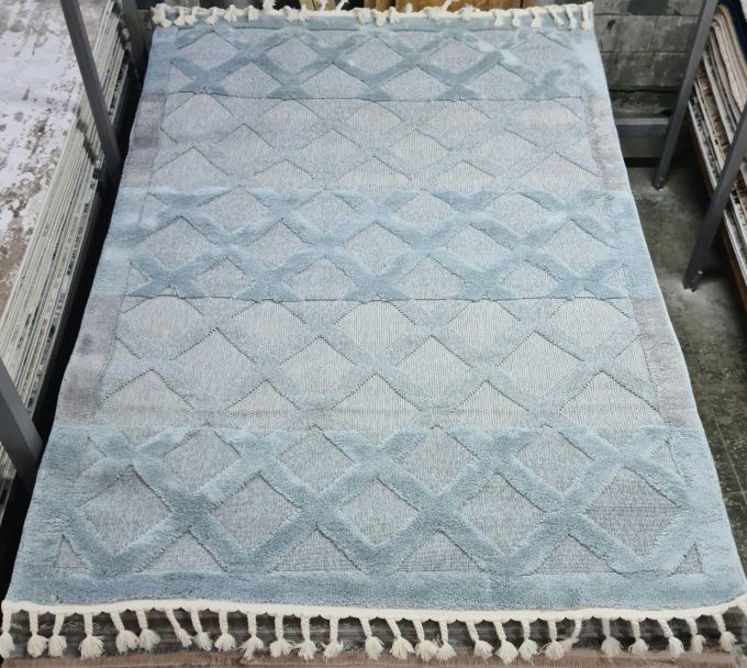 Килим Greencarpet Gabbana GM67B L.BLUE