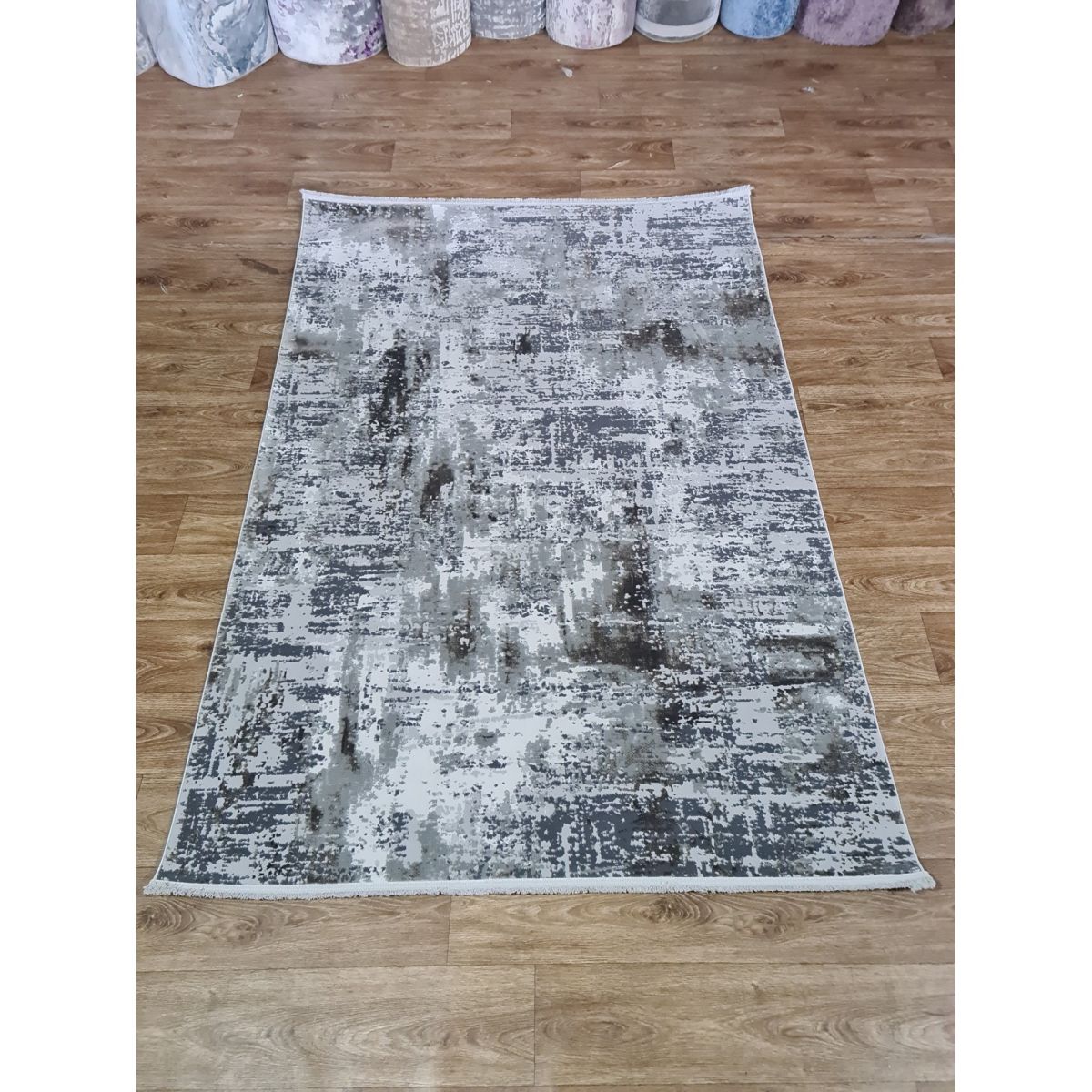 Ковёр Greencarpet Imparator 03892B L.GREY/D.GREY