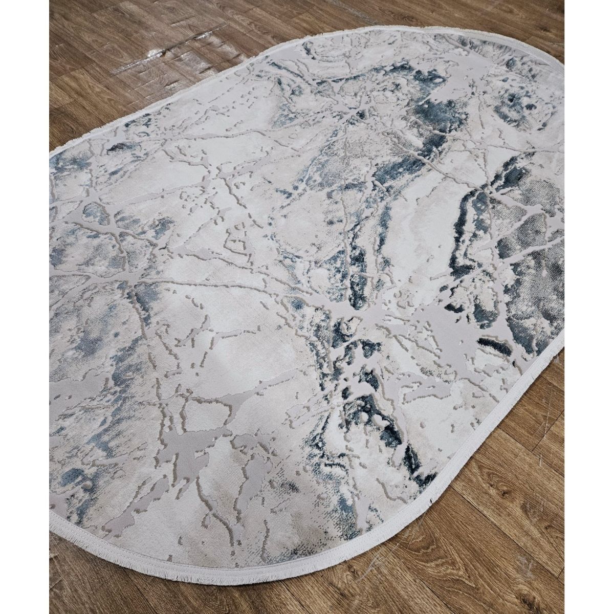 Килим Greencarpet Lexa 00042A L.BLUE / L.GREY