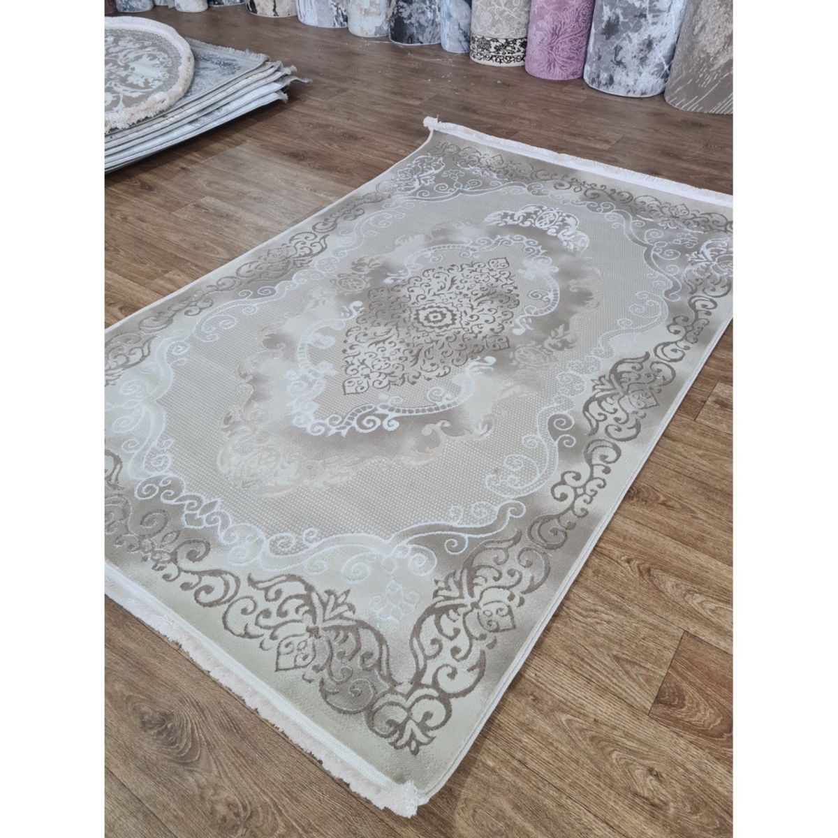 Килим Greencarpet Lumy 0AT86B POLY. IVORY / BEIGE