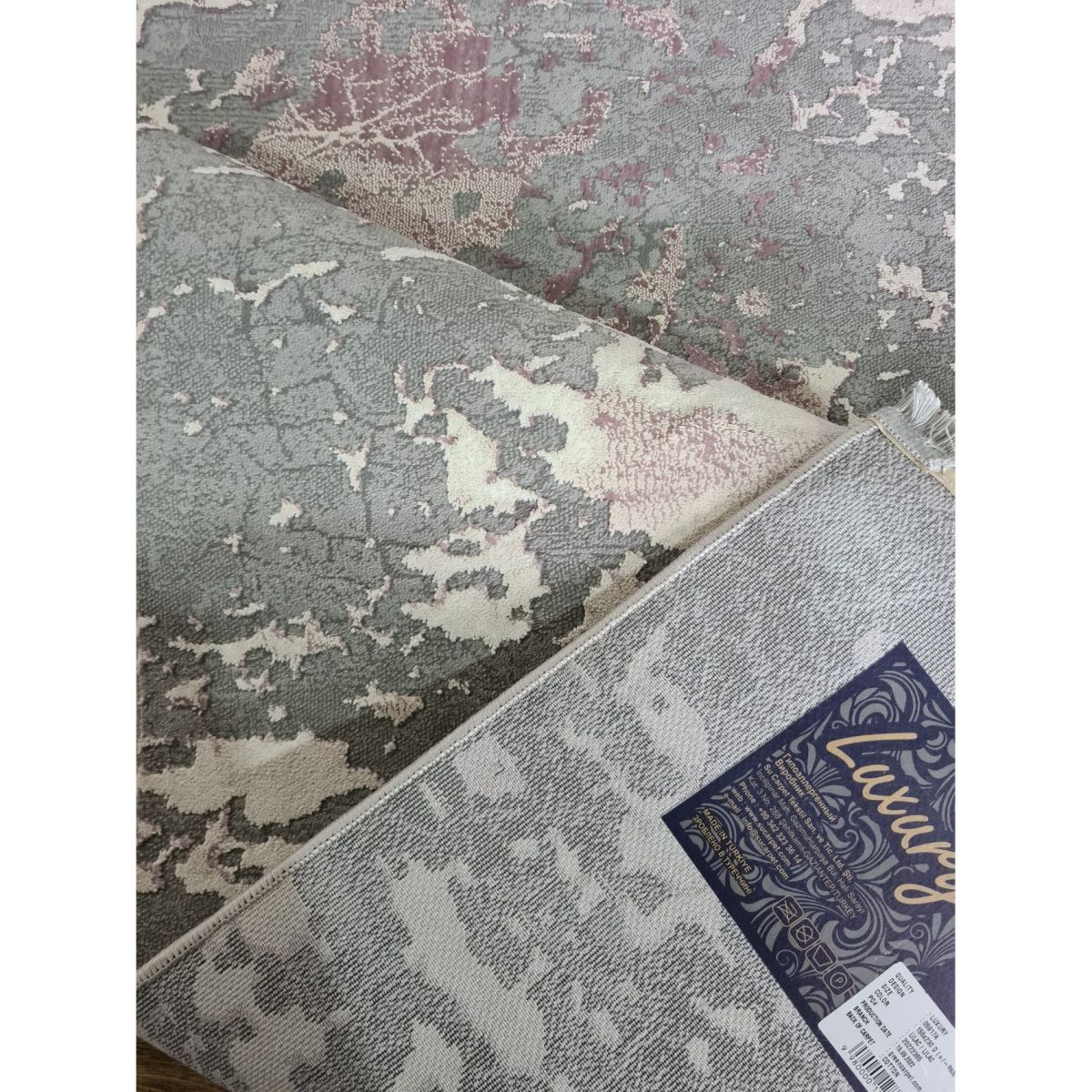 Килим Greencarpet Luxury 05917A LILAC / LILAC
