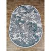Килим Greencarpet Luxury 05917A TURQUOISE / D.GREY HB