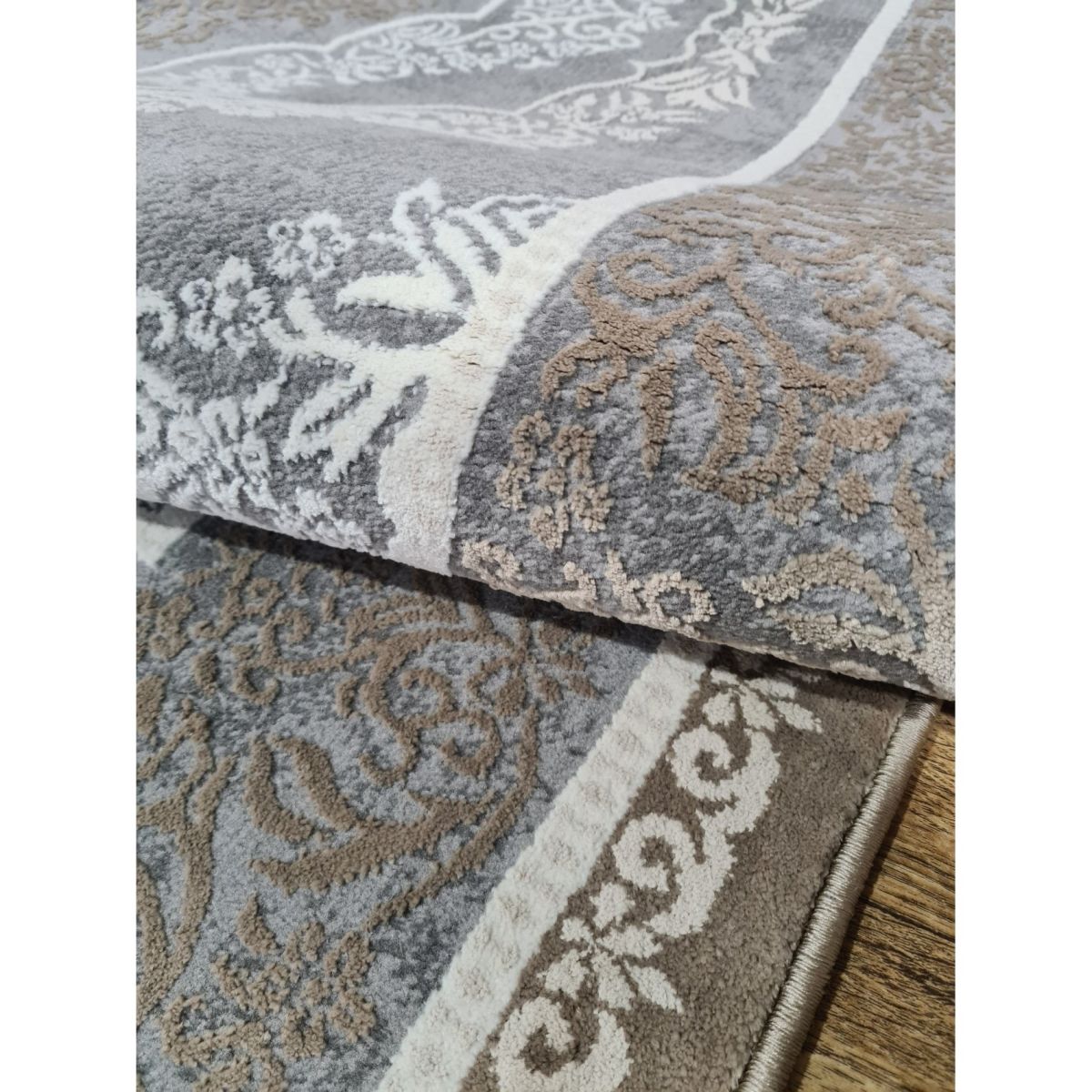 Ковёр Greencarpet Luxury 05986D D.GREY HB / VIZON