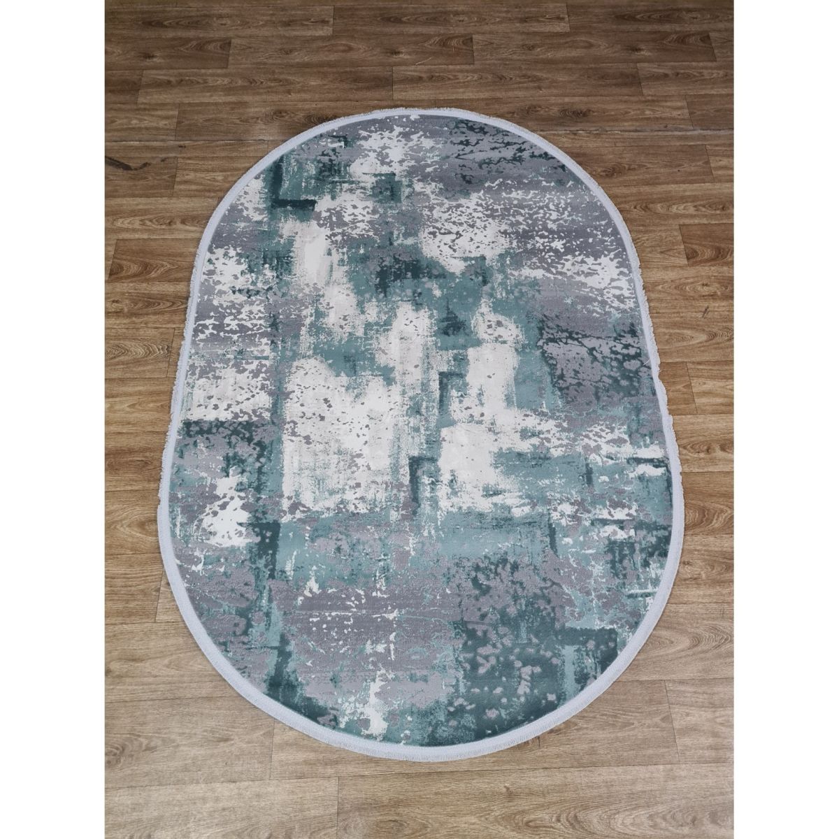 Килим Greencarpet Luxury 06047B BEIGE / L.TURQUOISE