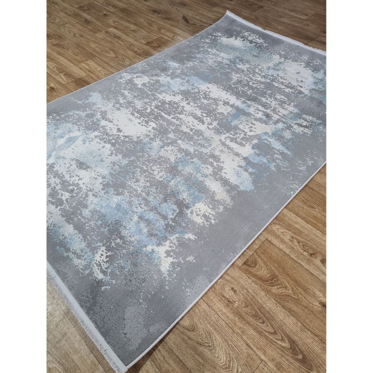 Килим Greencarpet Luxury 06185A BLUE / D.GREY HB