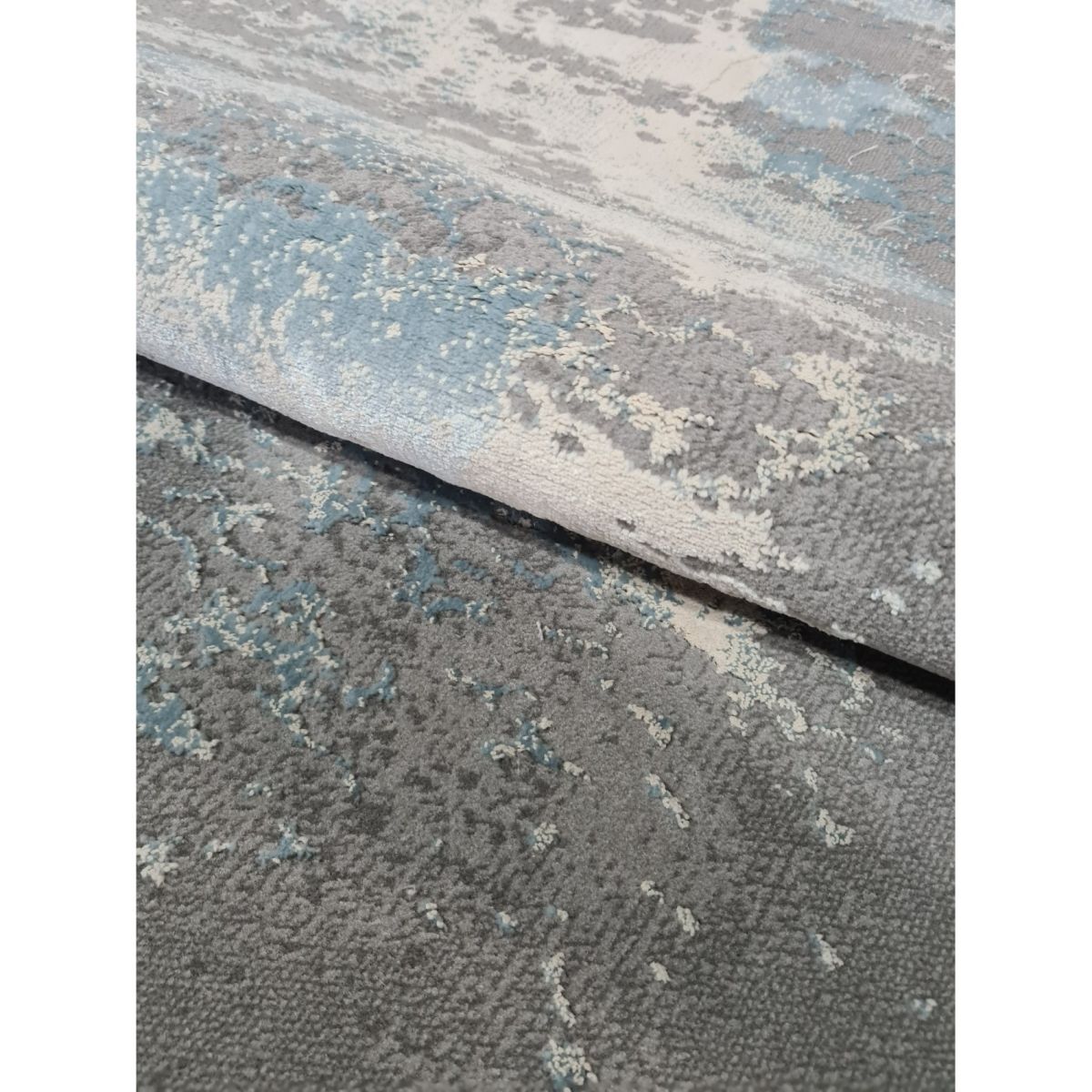 Килим Greencarpet Luxury 06185A BLUE / D.GREY HB