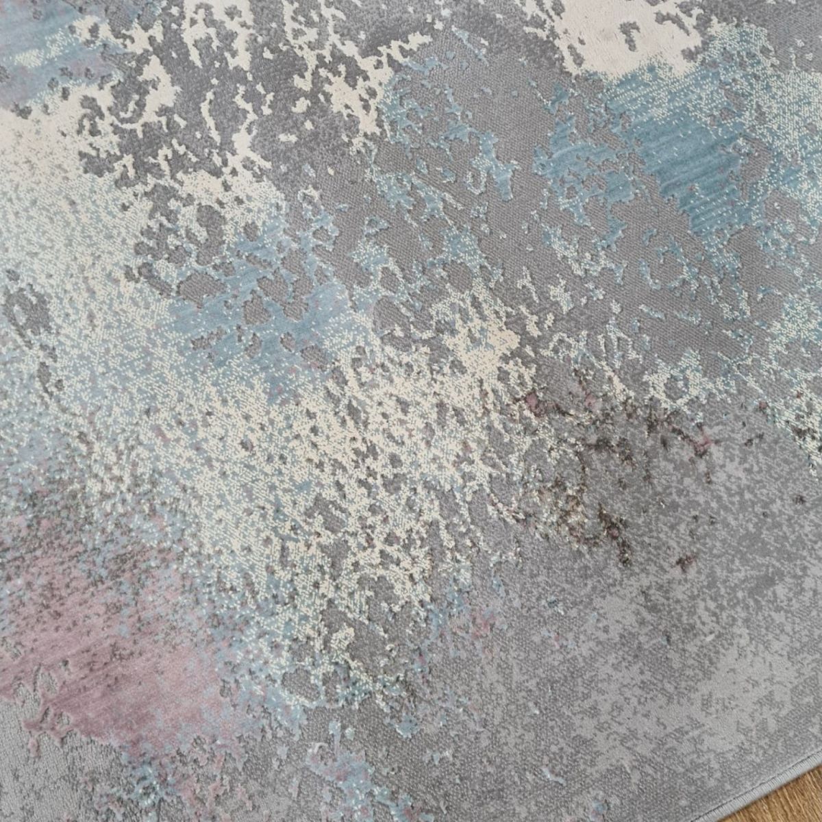 Килим Greencarpet Luxury 06185A BLUE / LILAC