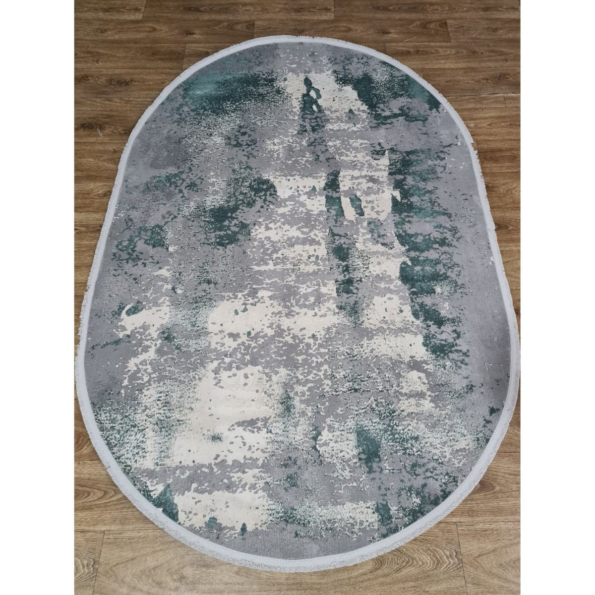 Килим Greencarpet Luxury 06185A TURQUOISE / VIZON HB