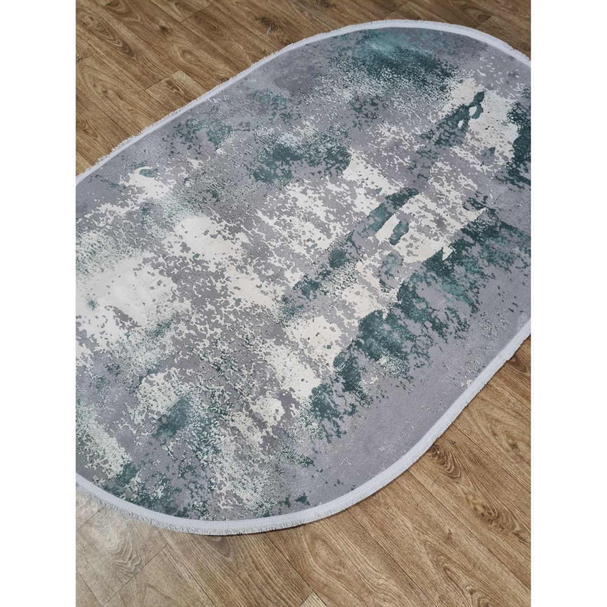 Килим Greencarpet Luxury 06185A TURQUOISE / VIZON HB