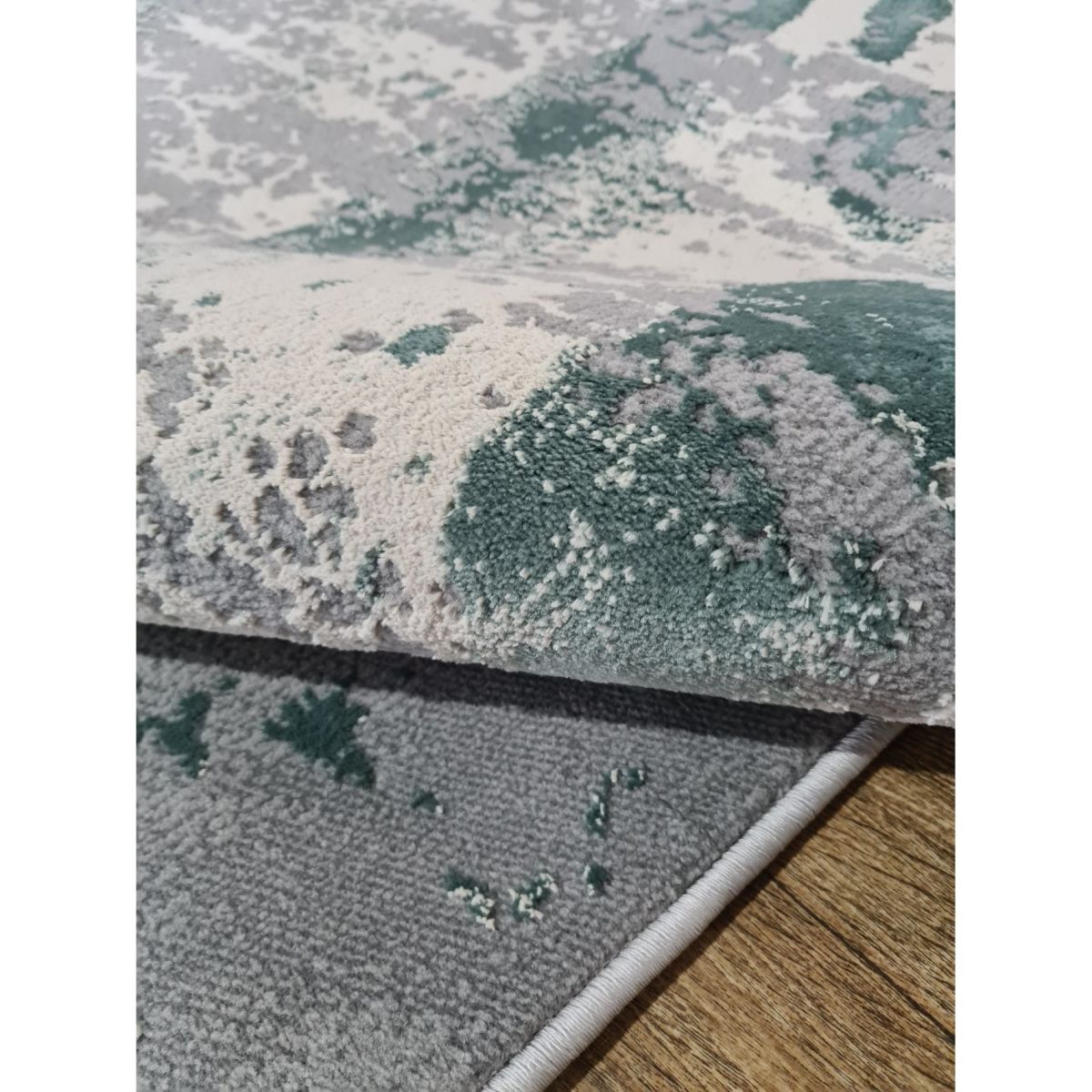 Килим Greencarpet Luxury 06185A TURQUOISE / VIZON HB