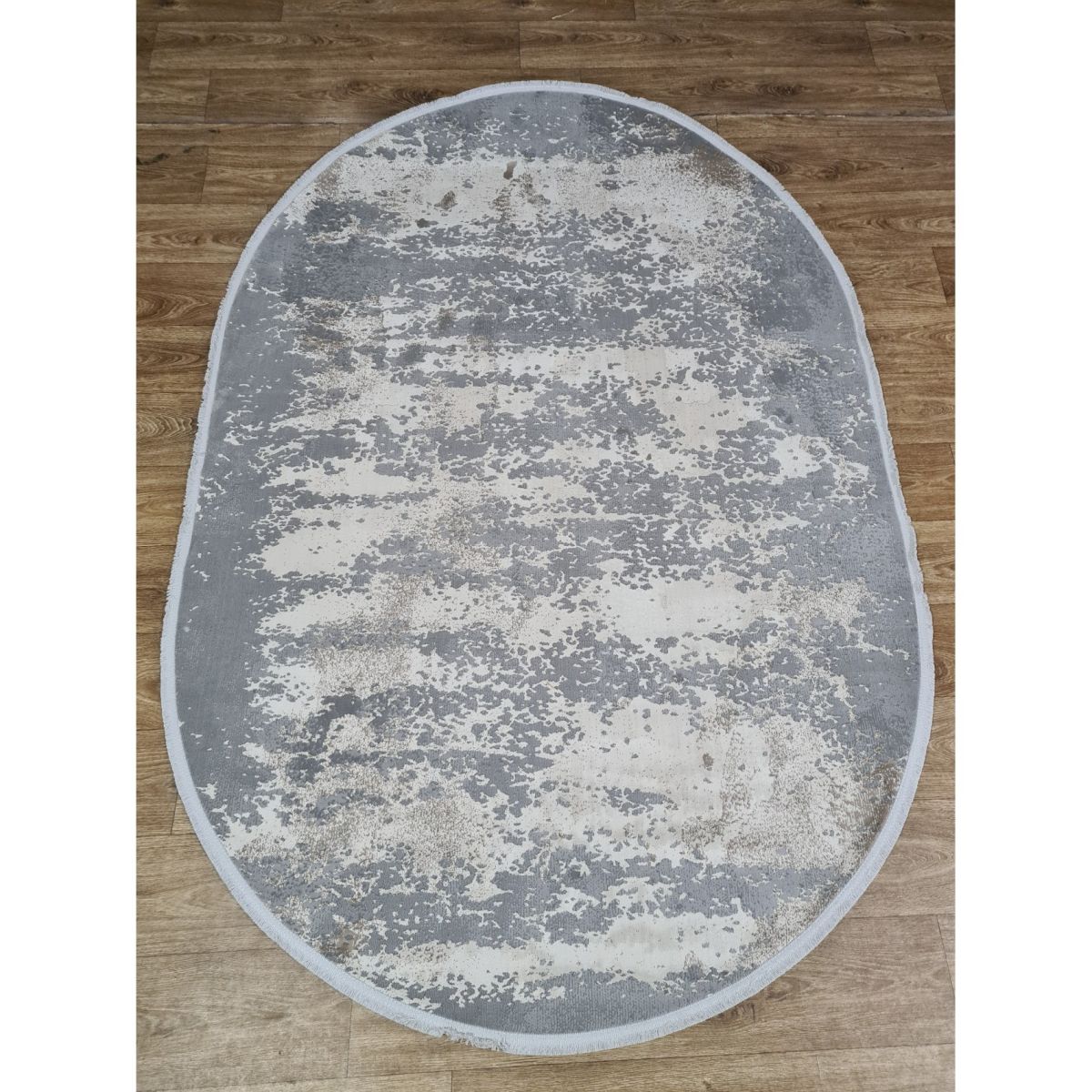 Килим Greencarpet Luxury 06185A VIZON / D.GREY HB