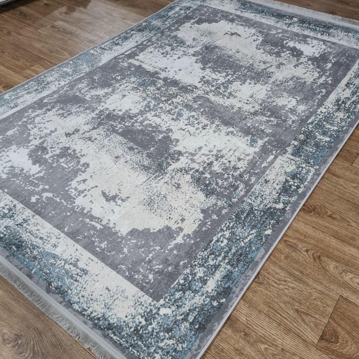 Килим Greencarpet Luxury 06187A BLUE / BLUE