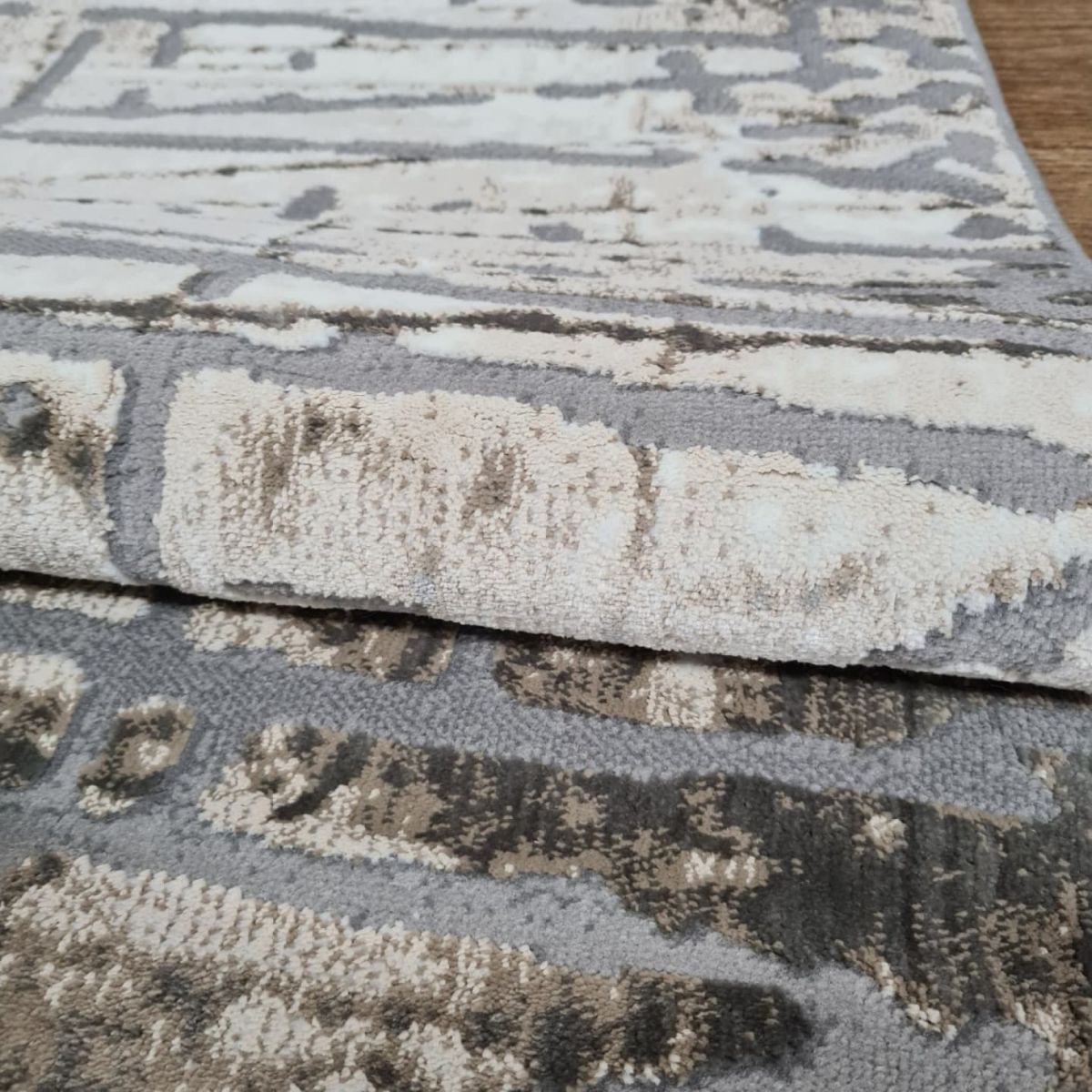 Килим Greencarpet Luxury 06189A GREY / GREY
