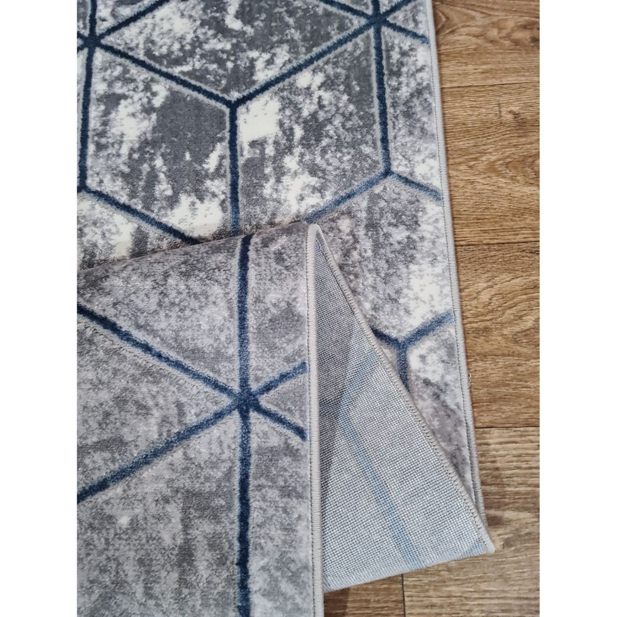 Килим Greencarpet Moda 5503 L.BLUE / D.GREY