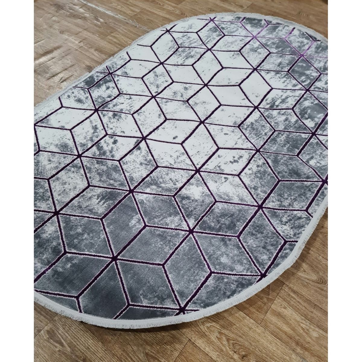 Килим Greencarpet Moda 5503 LILAC/L.GREY