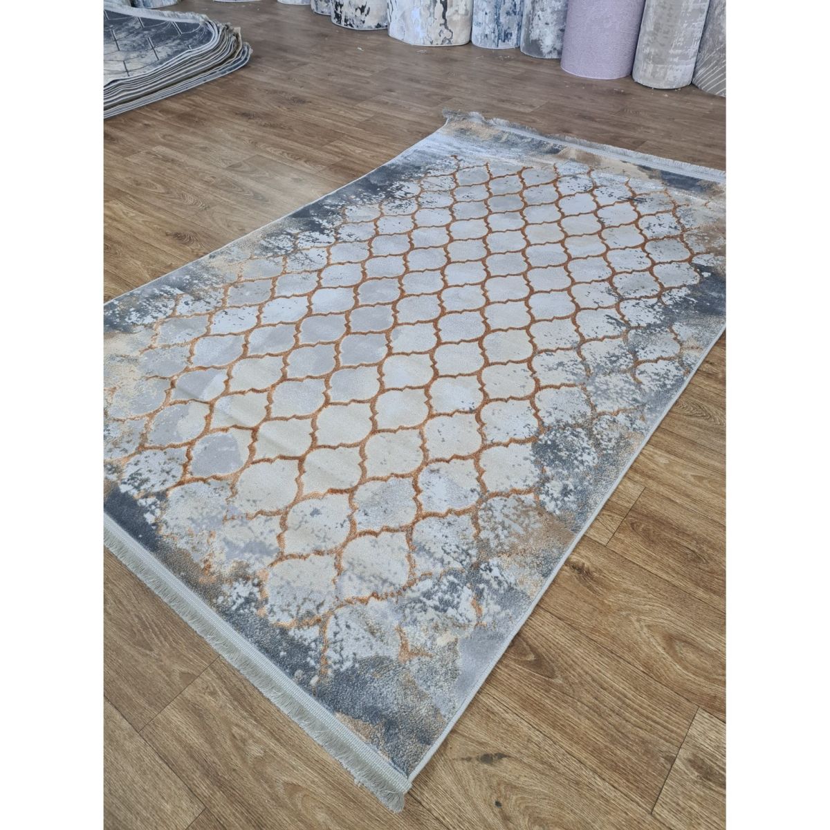 Килим Greencarpet Moda 5758 BEIGE HB / GOLD FLOS
