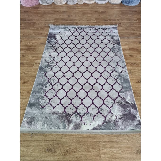 Килим Greencarpet Moda 5758 GREY / LILAC GRI HB