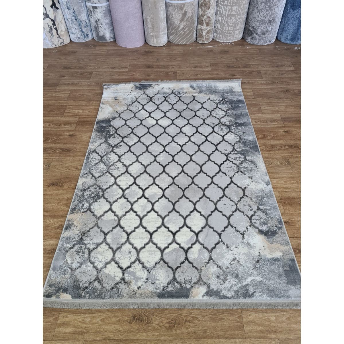 Килим Greencarpet Moda 5758 GREY HB / ANTRASIT
