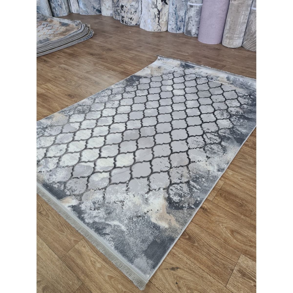 Килим Greencarpet Moda 5758 GREY HB / ANTRASIT