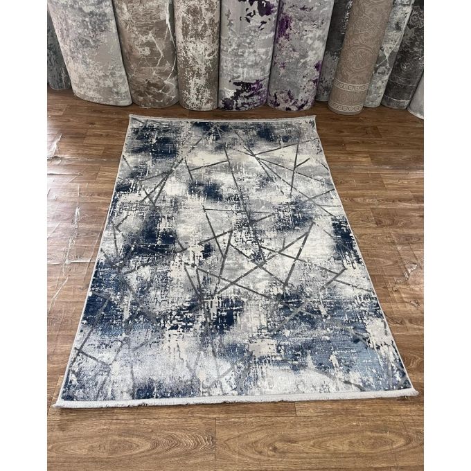 Килим Greencarpet Moda 8259A L.BLUE / D.GREY