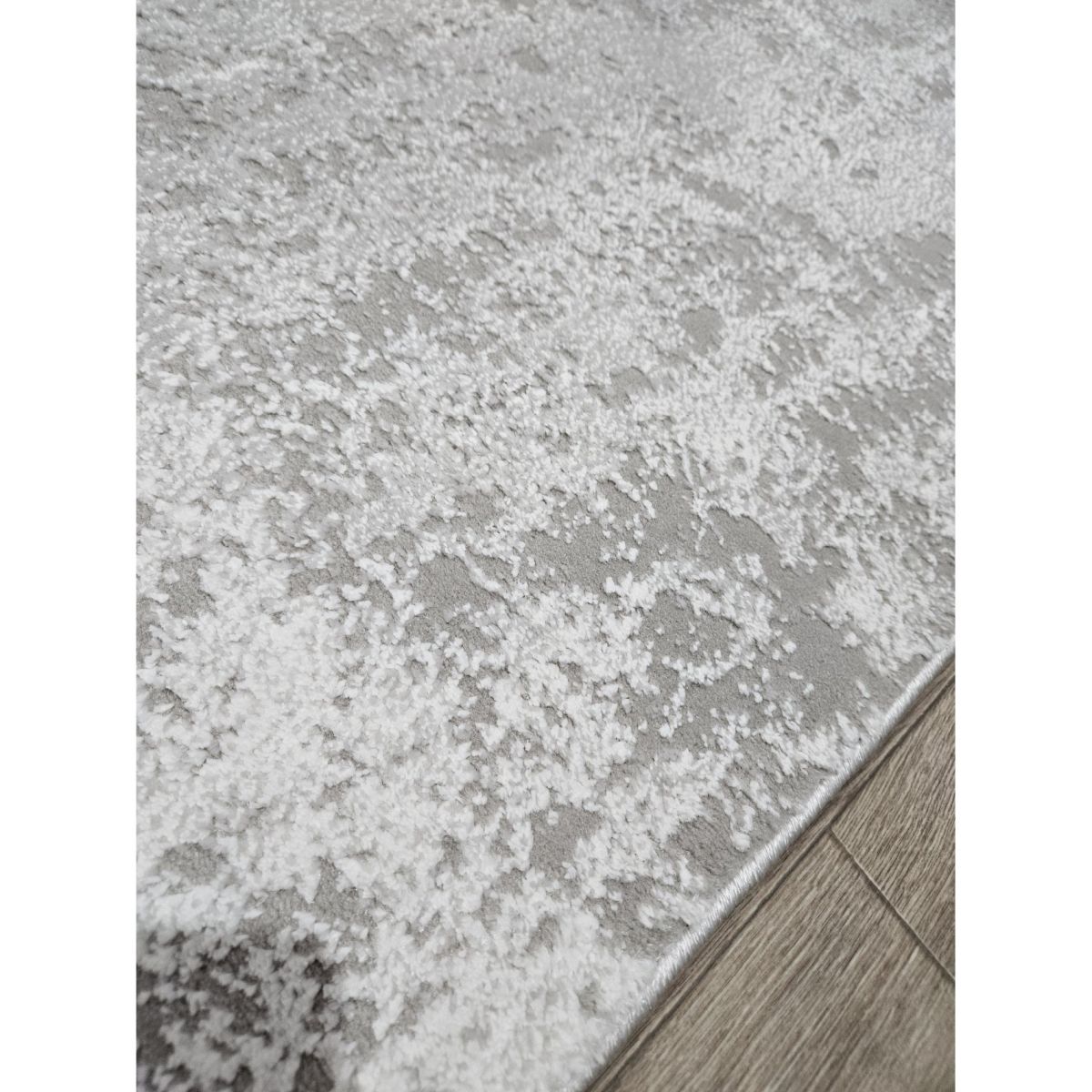 Килим Greencarpet MONOX F032A SILVER / CREAM