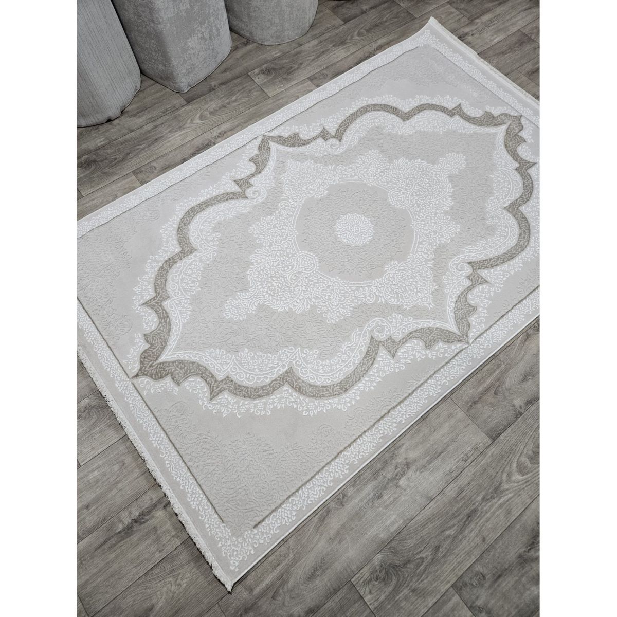 Килим Greencarpet MONOX T064B CREAM / CREAM