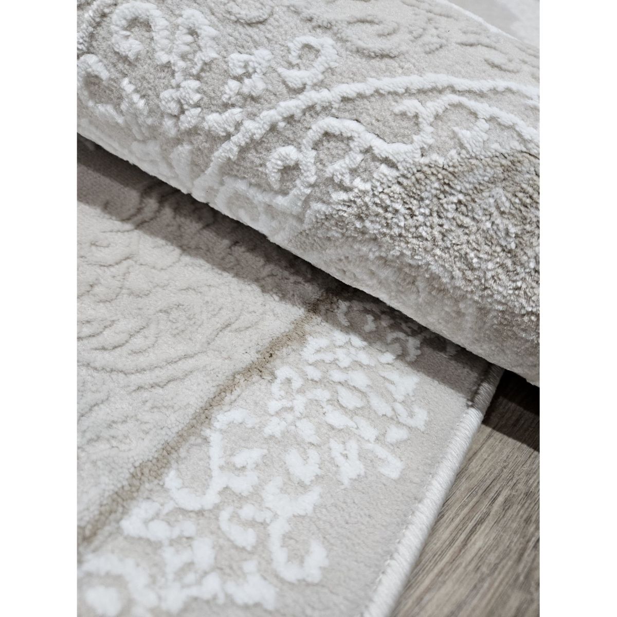 Килим Greencarpet MONOX T064B CREAM / CREAM