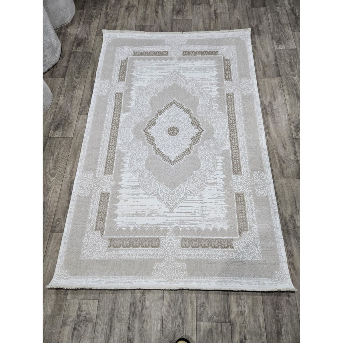 Килим Greencarpet MONOX T066A CREAM / CREAM