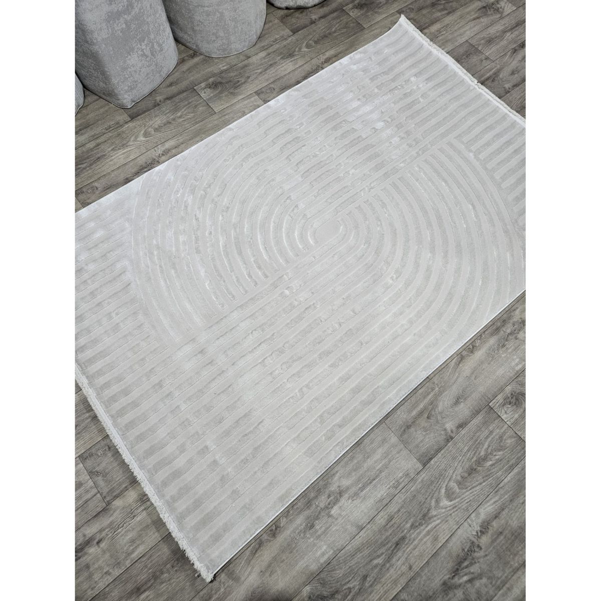 Килим Greencarpet MONOX T067A L. BEIGE / CREAM