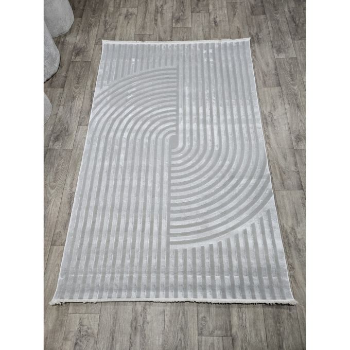 Килим Greencarpet MONOX T067A SILVER / L.GREY
